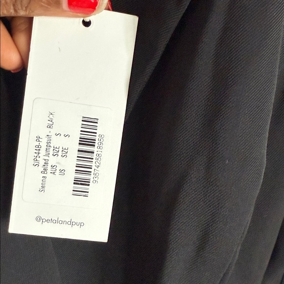 NEW Petal & Pup Sienna Belted Jumpsuit Small - Picture 5 of 11